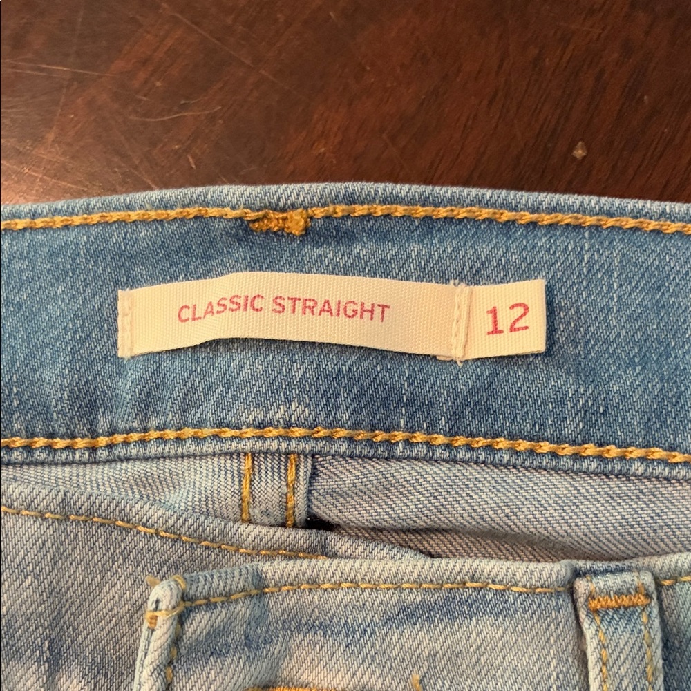 Light Blue Levi’s - Picture 3 of 6